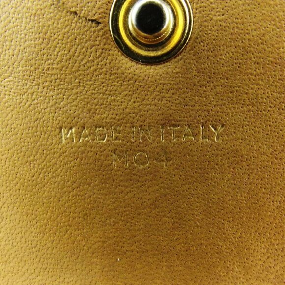 CELINE Long Wallet C Macadam Beige PVC ?~ Leather Authentic Used - Picture 4 of 9